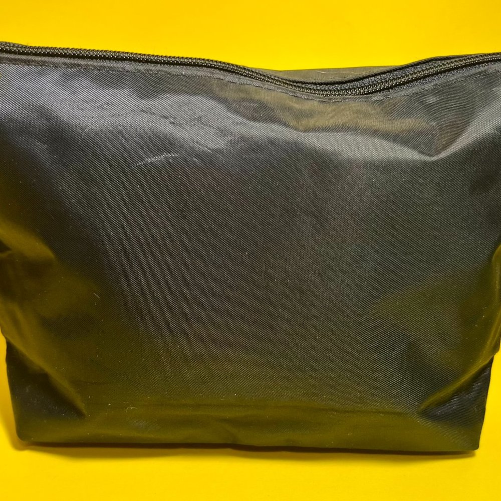 Ipsy Navy Silk with Stars Makeup Bag